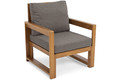 Outdoor Furniture Set MALTA, brown/graphite