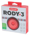 Zolux Silent Wheel Rody 3 for Hamsters, Mice and Gerbils, red