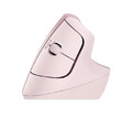 Logitech Optical Wireless Mouse Lift Rose Right Handed 910-006478