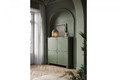 Sideboard Cabinet Sonatia II 120 cm, with 2 internal drawers, olive