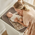 LEANDER topper for changing mat, mocca