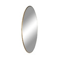 Mirror Jersey 80cm, round, gold