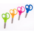 Prima Art School Scissors with Rubber Handle 13cm, 1pc, assorted colours