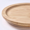 IKEA 365+ Lid, round, bamboo, 14 cm