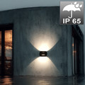 MacLean LED Wall Lamp with Dusk Motion Sensor IP65 MCE366