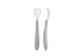 BABYBJÖRN Baby feeding spoon, 2-pack, Light Grey, 6m+