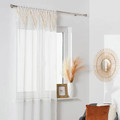 Splendid Curtain Boho 140x300 cm, white