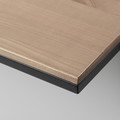 FJÄLLBO Wall shelf, black, 101x20 cm