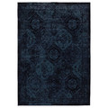 VONSBÄK Rug, low pile, dark blue, 133x195 cm