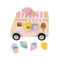 Fisher-Price Wooden Ice Cream Shape Sorter Set HXT86 18m+