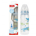 NUK First Choice Plus Baby Bottle with Temperature Control 300ml 6-18m, blue