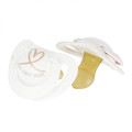 NUK Soother Pacifier Star 2pcs 0-6m, pink