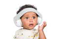 Dooky Baby Ear Protection 0-3y, white