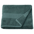 FREDRIKSJÖN Bath towel, grey-turquoise, 70x140 cm