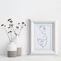 GoodHome Picture Frame Blanton 13 x 18 cm, white