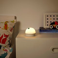 KORNSNÖ LED night light, white, rabbit battery operated