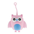 Anti-Stress Squishy Toy Owl 9cm, 1pc, assorted colours, 3+