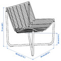 SKÅLBODA Armchair, white