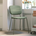 VIHALS Chair, green/Tibbleby grey-green