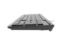 Natec Wired USB Keyboard Discus 2 slim, black