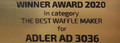 Adler Waffle Maker 1300W AD 3036