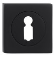 Door Escutcheon Schaffner Gabi, black