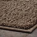 BACKMÅRA Bath mat, beige, 50x80 cm