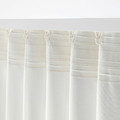 MERETE Room darkening curtains, 1 pair, 145x300 cm, white