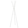 EKRAR Hat and coat stand, white, 169 cm