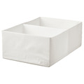 STUK Box with compartments, white, 34x51x18 cm