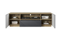 TV Cabinet Asha 167 cm, artisan/rivier stone mat