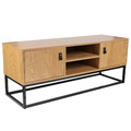 TV Cabinet Abbott, oak, black