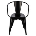 Dining Chair Paris Arms, black