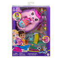 Polly Pocket Hedgehog Mom & Baby Purse Playset JBJ91 4+