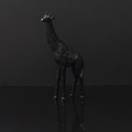 Decorative Figure Giraffe 40cm, black