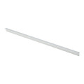 GoodHome Kitchen Worktop Side Strip 24 mm, R3 silver