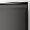 UPPLÖV 2-p door f corner base cabinet set, right-hand/matt anthracite, 25x80 cm