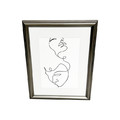 GoodHome Picture Frame Blanton 30 x 40 cm, antique silver