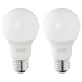 SOLHETTA LED bulb E27 470 lumen, globe opal white