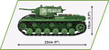 Cobi Blocks KV-1 656pcs 9+