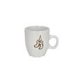 Set of 2 Mugs 150ml Christmas Stockings, white