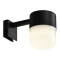 GoodHome 2in1 Bathroom Wall Lamp Bovey 400lm 4000K 30 cm, black