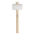 Rubber Hammer 453g, white