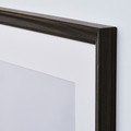 KLOTKÖRSBÄR Frame, oak effect/dark brown, 30x40 cm