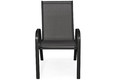 Outdoor Chair PORTO, black