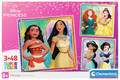 Clementoni Children's Puzzle Disney Princess 3x48 5+