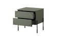 Bedside Table Nightstand Sonatia 45, olive