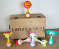 Bo Jungle B-Light & Music Rattle Giraffe 3m+