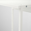 PLATSA Open shelving unit, white, 60x40x180 cm