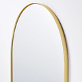 LINDBYN Mirror, gold-colour, 60x120 cm